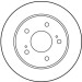 TRW | Bremsscheibe | DF4001 TRW | Bremsscheibe | DF4001