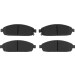 GDB4136 Bremsbelagsatz, Scheibenbremse COTEC