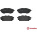 Brembo | Bremsbelagsatz, Scheibenbremse | P 78 017