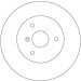 TRW | Bremsscheibe | DF4135 TRW | Bremsscheibe | DF4135