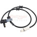 Metzger | Sensor, Raddrehzahl | 09001531 Metzger | Sensor, Raddrehzahl | 09001531
