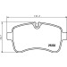 Hella | Bremsbelagsatz, Scheibenbremse | 8DB 355 005-551