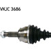 SKF | Antriebswelle | VKJC 3686 SKF | Antriebswelle | VKJC 3686