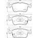 Brembo | Bremsbelagsatz, Scheibenbremse | P 24 218