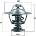 Mahle | Thermostat, Kühlmittel | TX 203 88D Mahle | Thermostat, Kühlmittel | TX 203 88D