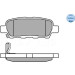 Meyle | Bremsbelagsatz, Scheibenbremse | 025 238 7114/W Meyle | Bremsbelagsatz, Scheibenbremse | 025 238 7114/W