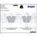 Delphi | Bremsbelagsatz, Scheibenbremse | LP1927 Delphi | Bremsbelagsatz, Scheibenbremse | LP1927