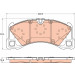 GDB2052 Bremsbelagsatz, Scheibenbremse