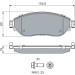 BOSCH | Bremsbelagsatz, Scheibenbremse | 0 986 494 817 BOSCH | Bremsbelagsatz, Scheibenbremse | 0 986 494 817