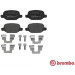 Brembo | Bremsbelagsatz, Scheibenbremse | P 23 065