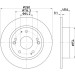 Hella | Bremsscheibe | 8DD 355 117-091