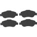 GDB1589 Bremsbelagsatz, Scheibenbremse COTEC