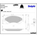 Delphi Bremsbelagsatz, Scheibenbremse LP1953