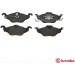 Brembo | Bremsbelagsatz, Scheibenbremse | P 59 030 Brembo | Bremsbelagsatz, Scheibenbremse | P 59 030