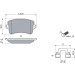 BOSCH | Bremsbelagsatz, Scheibenbremse | 0 986 494 733 BOSCH | Bremsbelagsatz, Scheibenbremse | 0 986 494 733