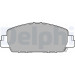 Delphi | Bremsbelagsatz, Scheibenbremse | LP3243 Delphi | Bremsbelagsatz, Scheibenbremse | LP3243