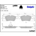 Delphi Bremsbelagsatz, Scheibenbremse LP1421