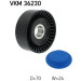 SKF | Umlenk-/Führungsrolle, Keilrippenriemen | VKM 36230
