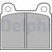 Delphi | Bremsbelagsatz, Scheibenbremse | LP20 Delphi | Bremsbelagsatz, Scheibenbremse | LP20