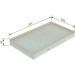 BOSCH 1 987 432 195 Innenraumfilter