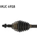 SKF | Antriebswelle | VKJC 4918 SKF | Antriebswelle | VKJC 4918