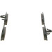 BOSCH | Bremsbelagsatz, Scheibenbremse | 0 986 424 539