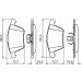 BOSCH | Bremsbelagsatz, Scheibenbremse | 0 986 494 492 BOSCH | Bremsbelagsatz, Scheibenbremse | 0 986 494 492