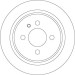 TRW | Bremsscheibe | DF1561 TRW | Bremsscheibe | DF1561