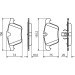 BOSCH | Bremsbelagsatz, Scheibenbremse | 0 986 494 481 BOSCH | Bremsbelagsatz, Scheibenbremse | 0 986 494 481