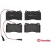 Brembo | Bremsbelagsatz, Scheibenbremse | P 23 098 Brembo | Bremsbelagsatz, Scheibenbremse | P 23 098