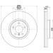 Hella | Bremsscheibe | 8DD 355 129-311