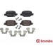 Brembo | Bremsbelagsatz, Scheibenbremse | P 23 151 Brembo | Bremsbelagsatz, Scheibenbremse | P 23 151