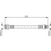 BOSCH Bremsschlauch 1 987 476 913
