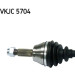 SKF | Antriebswelle | VKJC 5704