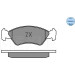 Meyle | Bremsbelagsatz, Scheibenbremse | 025 212 0217 Meyle | Bremsbelagsatz, Scheibenbremse | 025 212 0217