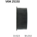 SKF | Umlenk-/Führungsrolle, Zahnriemen | VKM 25150 SKF | Umlenk-/Führungsrolle, Zahnriemen | VKM 25150
