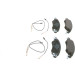 BOSCH | Bremsbelagsatz, Scheibenbremse | 0 986 424 598 BOSCH | Bremsbelagsatz, Scheibenbremse | 0 986 424 598