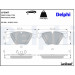 Delphi | Bremsbelagsatz, Scheibenbremse | LP2067