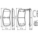 BOSCH | Bremsbelagsatz, Scheibenbremse | 0 986 494 608 BOSCH | Bremsbelagsatz, Scheibenbremse | 0 986 494 608