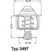3497.88D Thermostat, Kühlmittel 3497.88D Thermostat, Kühlmittel
