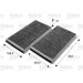 698864 Filter, Innenraumluft VALEO PROTECT