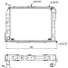 NRF | Kühler, Motorkühlung | 503962 NRF | Kühler, Motorkühlung | 503962