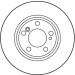 TRW | Bremsscheibe | DF2757