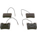 BOSCH | Bremsbelagsatz, Scheibenbremse | 0 986 461 130 BOSCH | Bremsbelagsatz, Scheibenbremse | 0 986 461 130