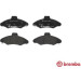 Brembo | Bremsbelagsatz, Scheibenbremse | P 24 045