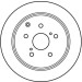 TRW | Bremsscheibe | DF4017