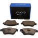 QP7566C Bremsbelagsatz, Scheibenbremse QUARO SILVER CERAMIC