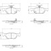 Brembo | Bremsbelagsatz, Scheibenbremse | P 49 064 Brembo | Bremsbelagsatz, Scheibenbremse | P 49 064