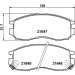 Hella | Bremsbelagsatz, Scheibenbremse | 8DB 355 006-471