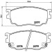 Brembo | Bremsbelagsatz, Scheibenbremse | P 49 026 Brembo | Bremsbelagsatz, Scheibenbremse | P 49 026